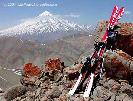 Iran skiing 2004 – Damavand